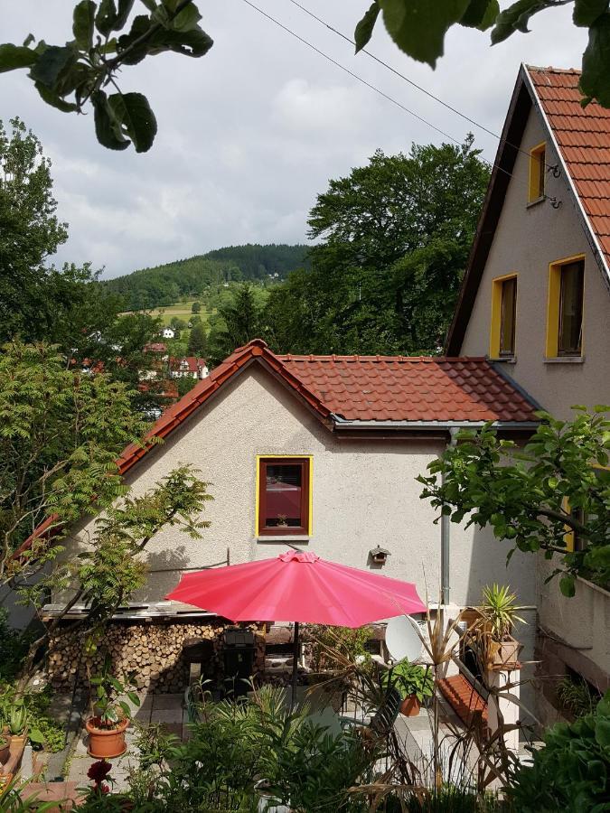 Ferienhaus Am Kirchberg Kurort Steinbach-Hallenberg Bagian luar foto